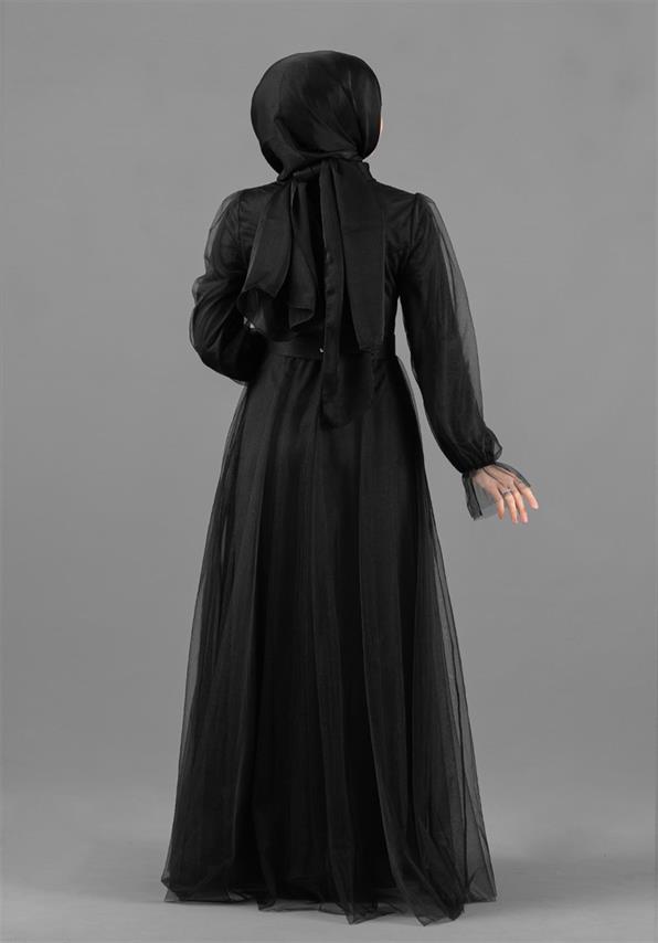 Peri Model Abiye - Siyah