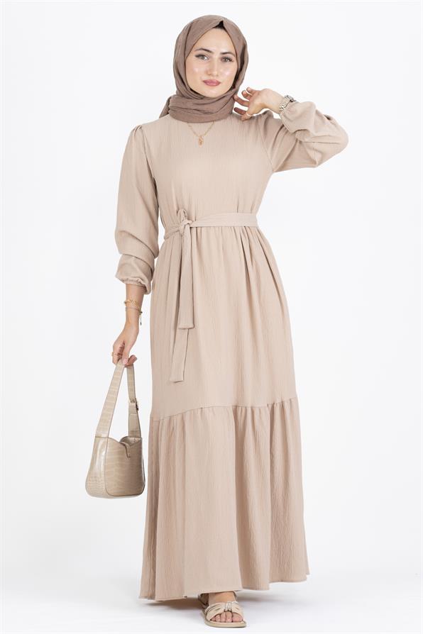 Princess Dress-Beige
