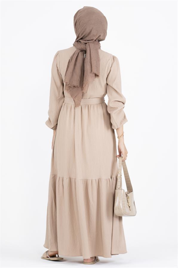 Princess Dress-Beige
