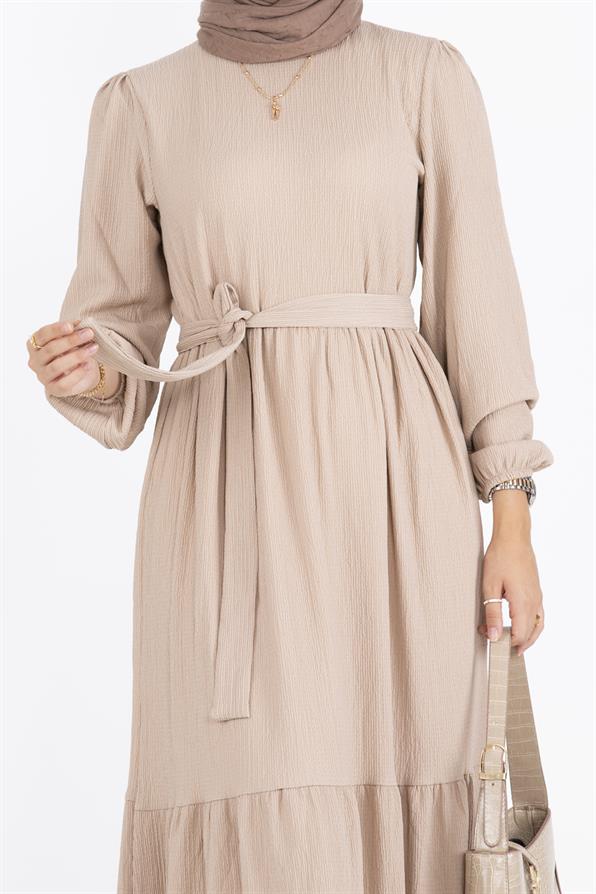 Princess Dress-Beige