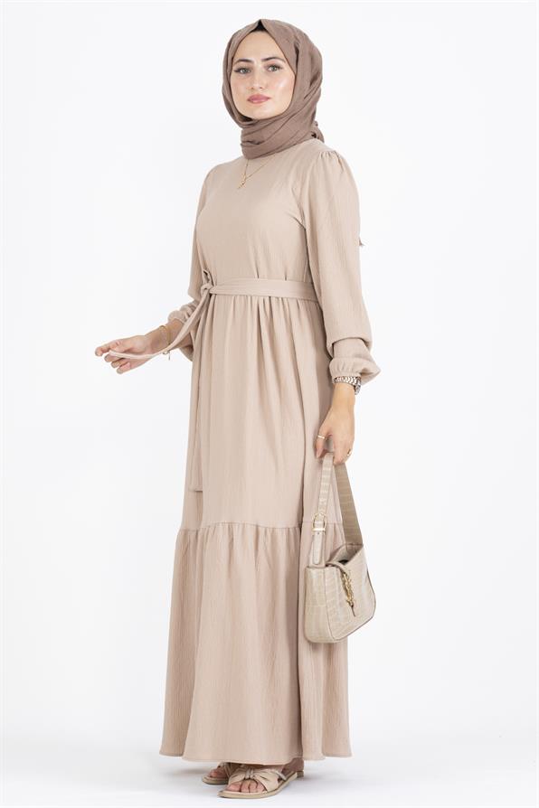 Princess Dress-Beige