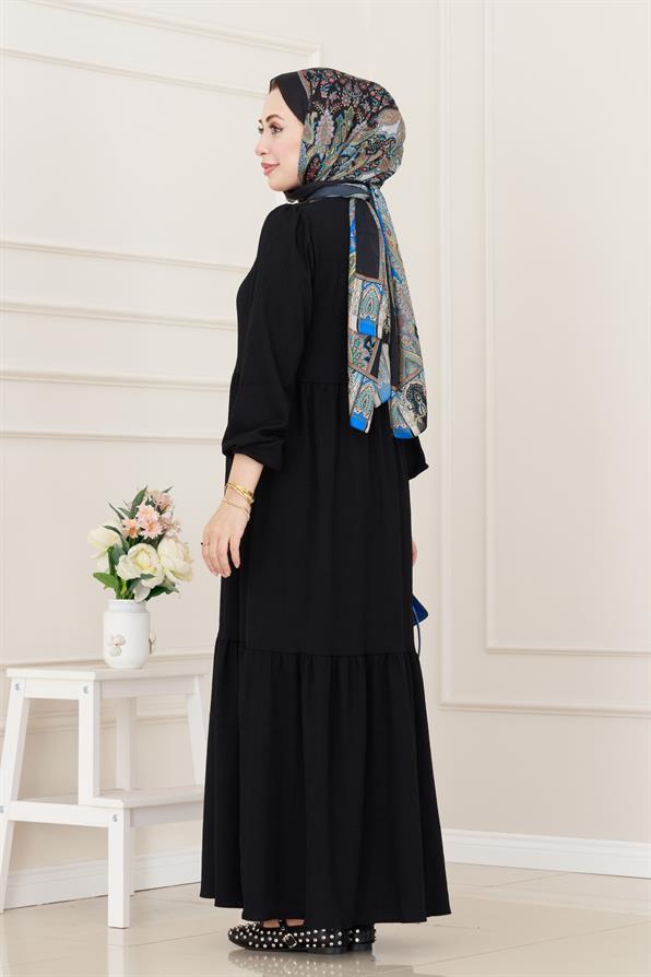 فستان موديل أميرة -اللون الأٍسود