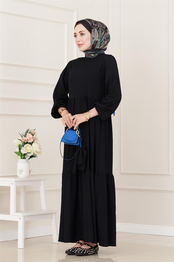 فستان موديل أميرة -اللون الأٍسود