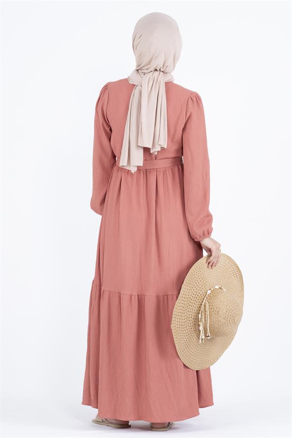 Princess Dress - Salmon