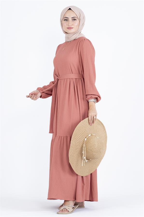 Princess Dress - Salmon