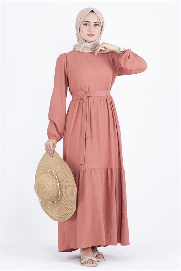 Princess Dress - Salmon