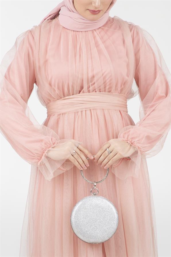 Prenses  Model Abiye-Pembe