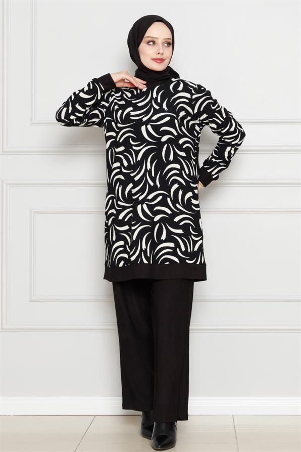 بدلة ريحان كارين -اسود اللون