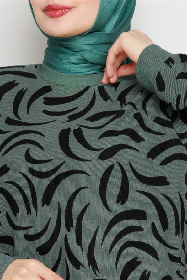 بدلة ريحان كارين -أخضراللون