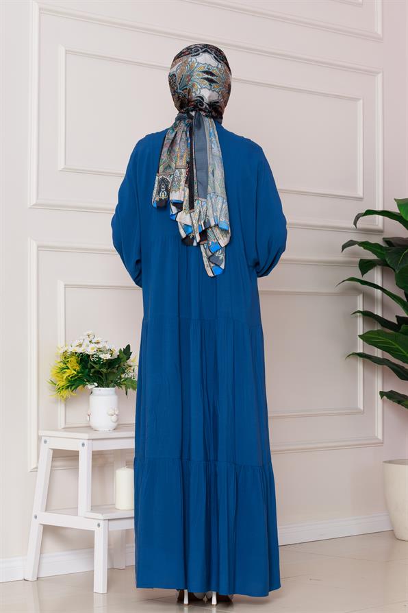 Azra Dress-indigo color