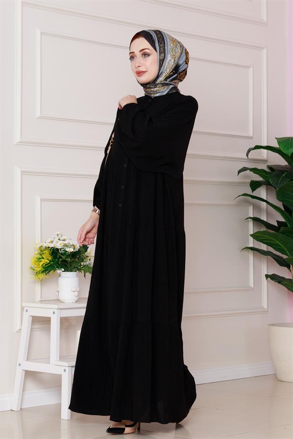 فستان ازرا - اللون الاسود