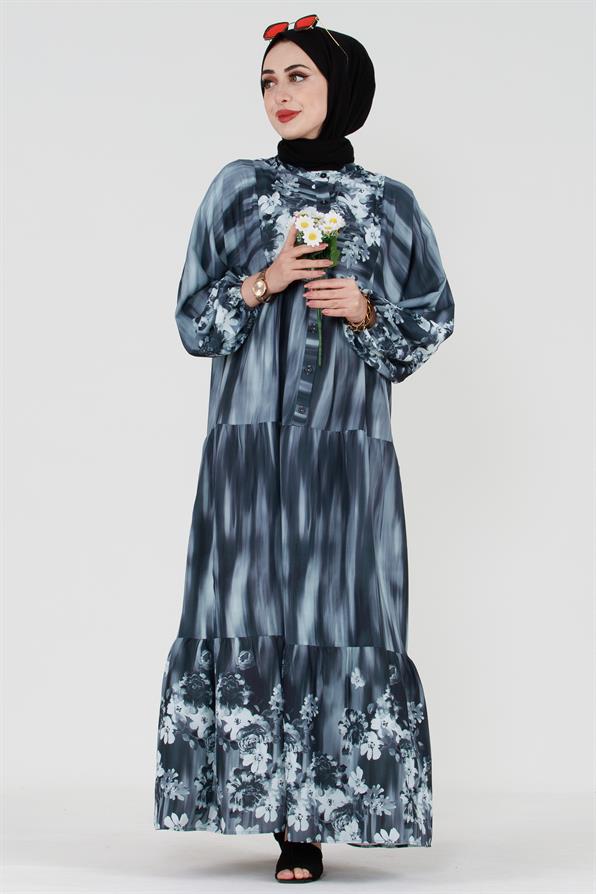 Gray Spring Dress