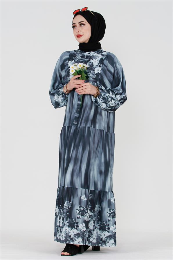Gray Spring Dress