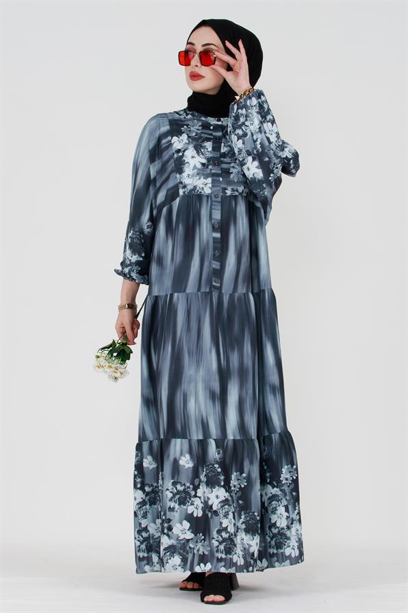 Gray Spring Dress