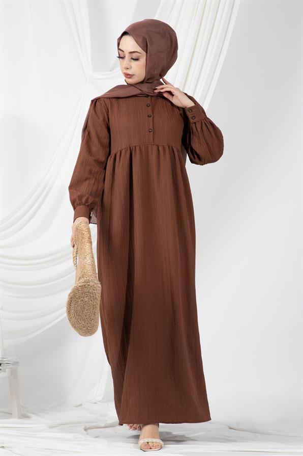 Robe Angel Dress-Brown