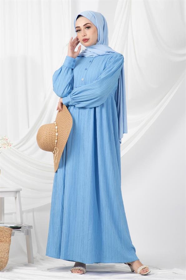 Robe Angel Dress-Blue