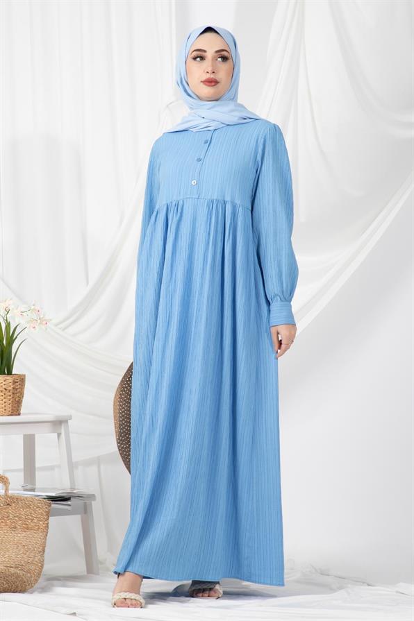 Robe Angel Dress-Blue