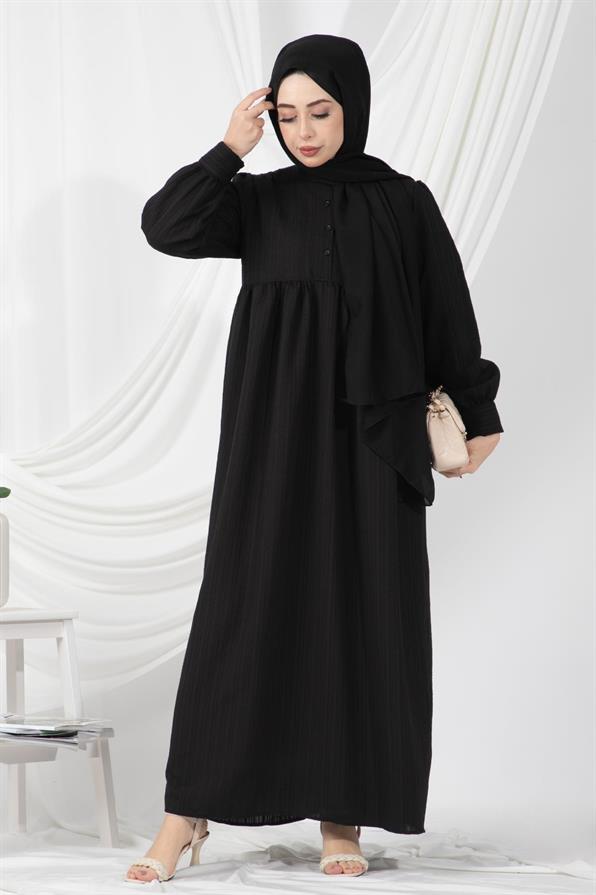 Robe Angel Dress-Black