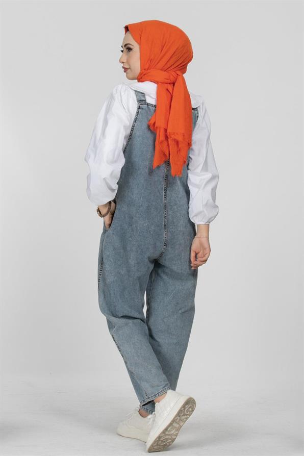 Bib and Brace Overall -Blue color