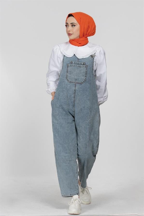 Bib and Brace Overall -Blue color