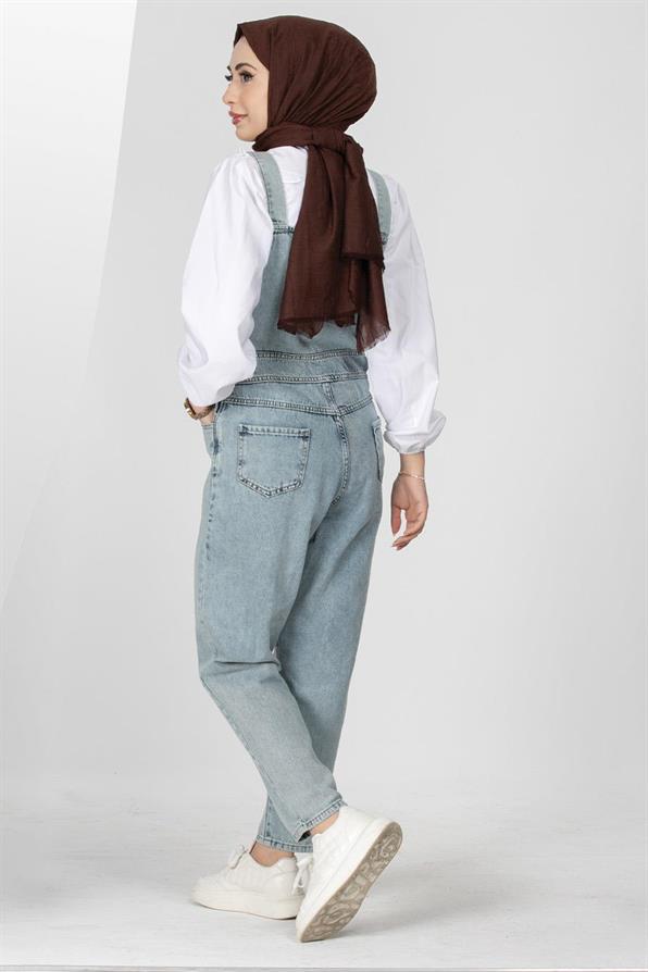 Bib and Brace Overall-Blue