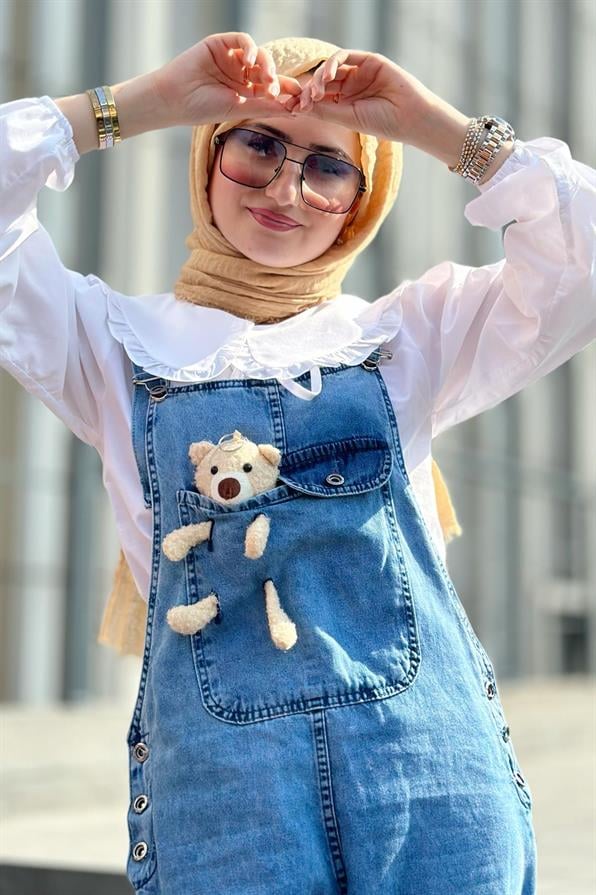 Bib and Brace Overall-Blue