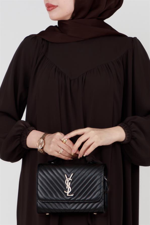 Hijab Dress-Brown