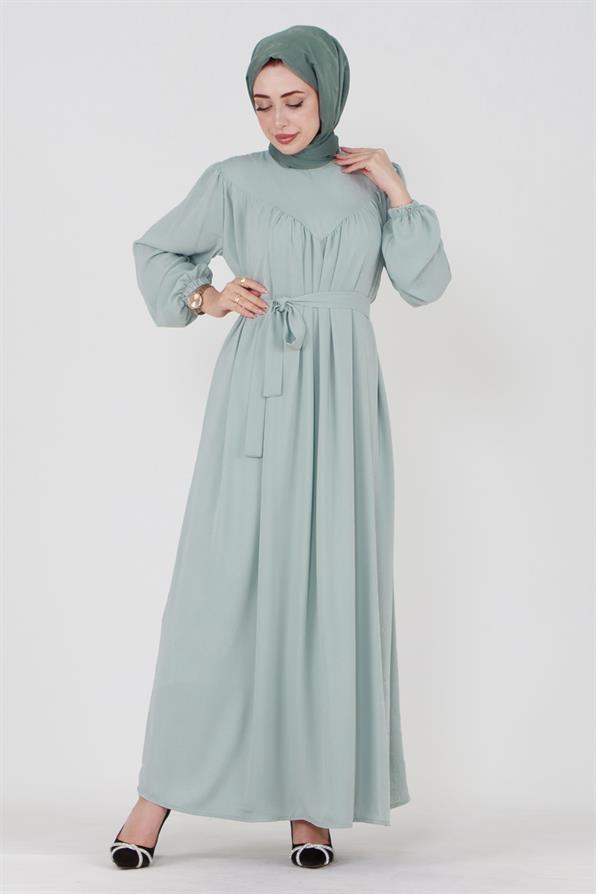 Hijab Dress-Mint Green