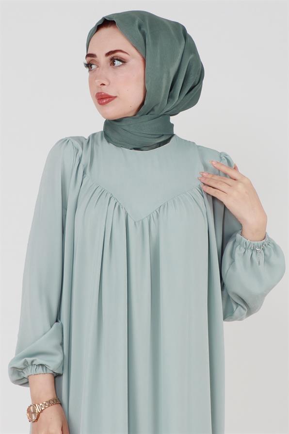 Hijab Dress-Mint Green