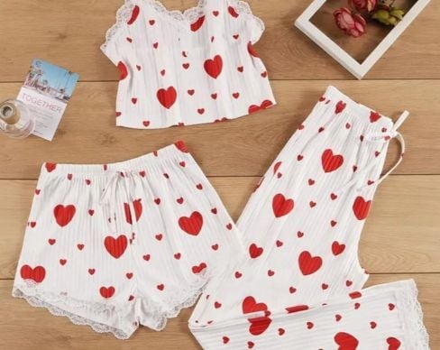 şortlu pijama takımı
