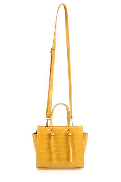 Bella Notte Hardal Uzun Askılı Çok Şık Zarif Çanta 5007