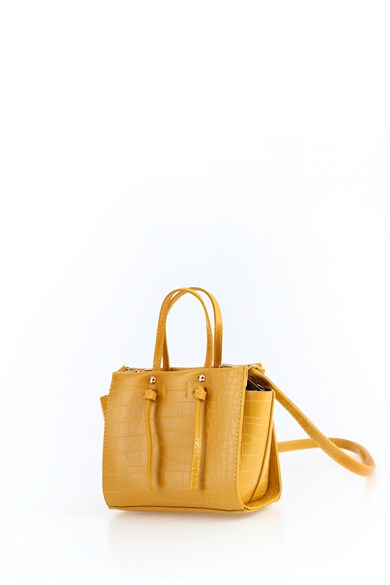 Bella Notte Hardal Uzun Askılı Çok Şık Zarif Çanta 5007