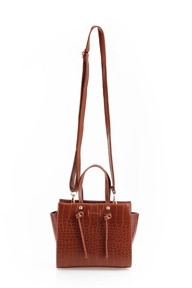 Bella Notte Açık Kahverengi Uzun Askılı Çok Şık Zarif Çanta 5007