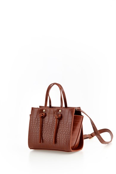 Bella Notte Açık Kahverengi Uzun Askılı Çok Şık Zarif Çanta 5007