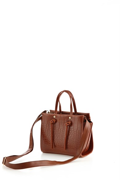 Bella Notte Açık Kahverengi Uzun Askılı Çok Şık Zarif Çanta 5007