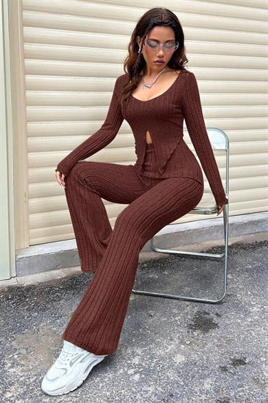 Bella Notte Bordo Triko Takım 77321