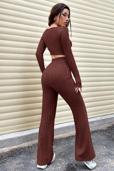 Bella Notte Bordo Triko Takım 77321