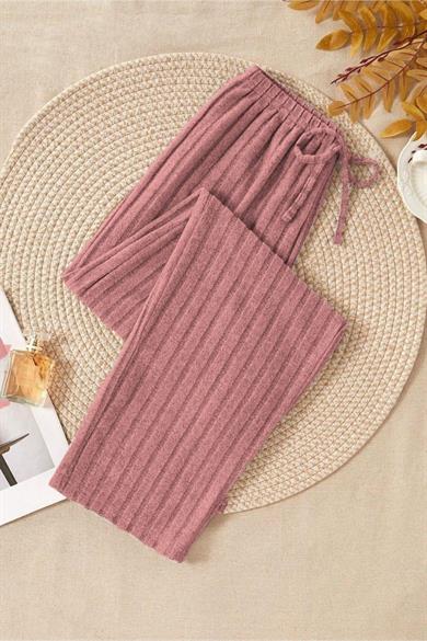 Bella Notte Gül Kurusu Fitilli Pamuklu Pijama Altı GÜL-7199