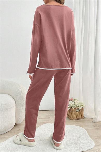 Bella Notte Gülkurusu Pijama Takımı 7398