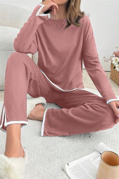 Bella Notte Gülkurusu Pijama Takımı 7398