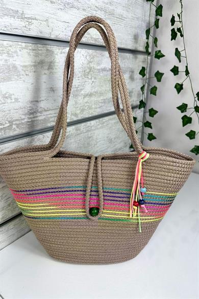 Bella Notte Jute Rope Handmade Casual/Beach Bag 8017