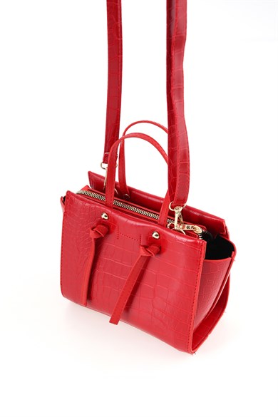 Bella Notte Kırmızı Uzun Askılı Çok Şık Zarif Çanta 5007