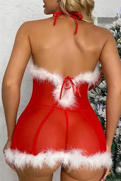 Bella Notte Red New Years Special Design Pompom Costumee Set 15529