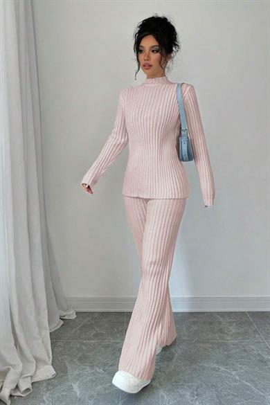 Bella Notte Pembe Zarafetin Asaletle Buluştuğu Alt Üst Takım 77330