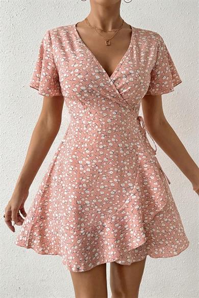 Bella Notte Pink Summer Dream Mini Dress e-5503