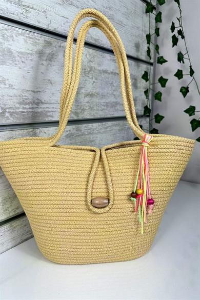 Bella Notte Yellow Handmade Daily / Beach Bag 8003