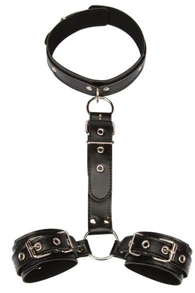 بيلا نوت طقم عبودية ربطة عنق سوداء GD-8028S