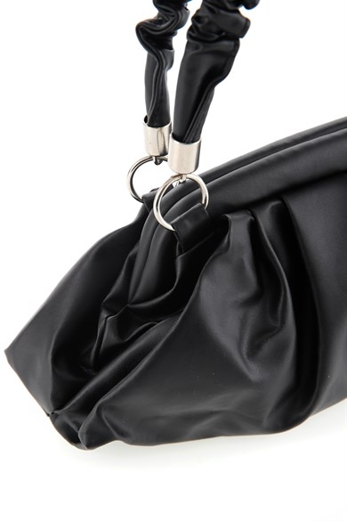 Bella Notte Siyah Çift Askılı Mini Şık El Çantası 5002