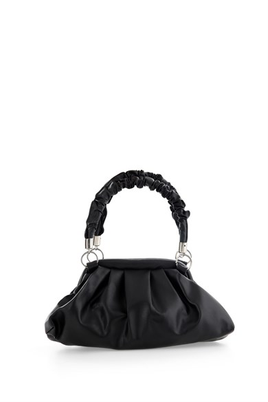 Bella Notte Siyah Çift Askılı Mini Şık El Çantası 5002