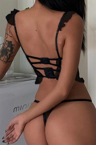 بيلا نوت الدانتيل الأسود مفصلة مثير مجموعة تمثال نصفي 16030